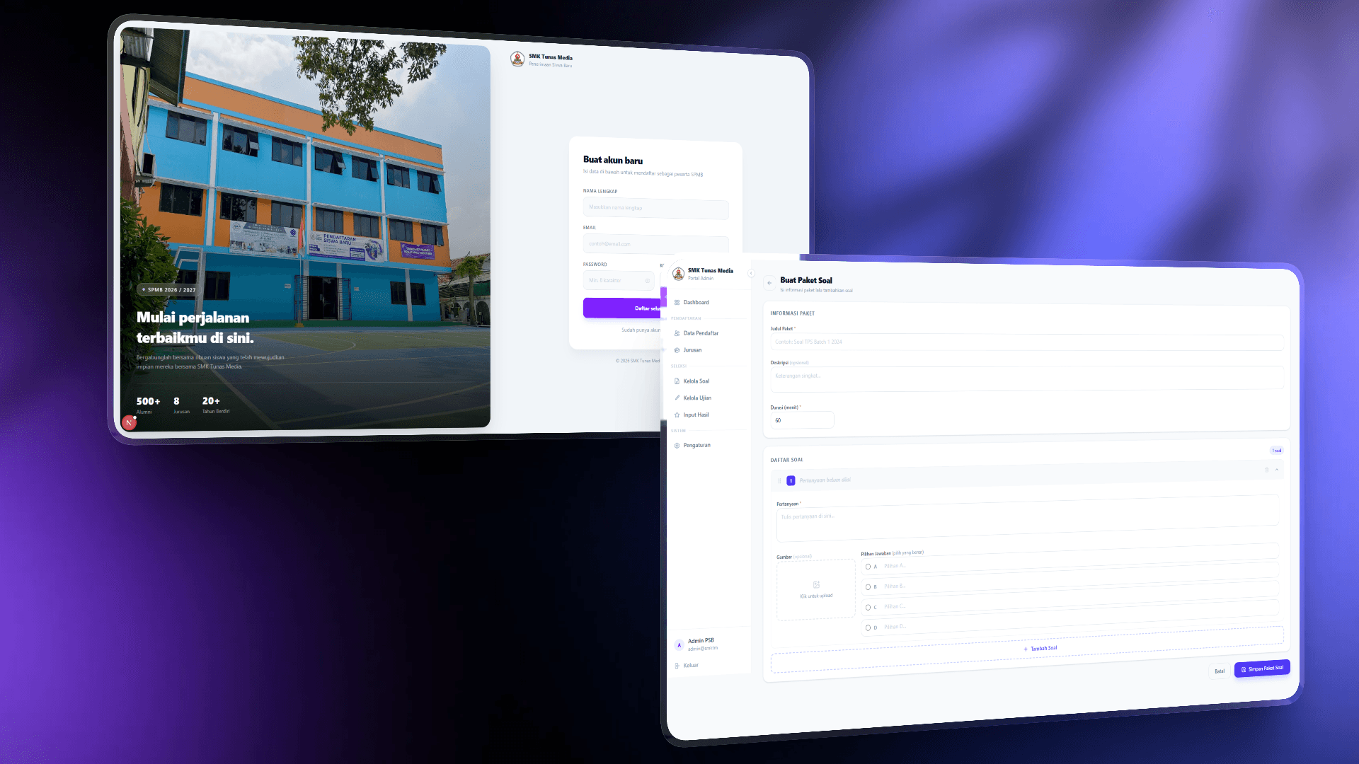 Omnichannel PPDB Platform & Automated Academic Selection Engine